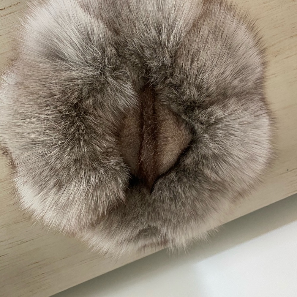Fox fur hat Russian Cossack